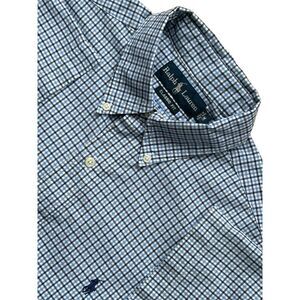 Ralph Lauren Classic‎ Fit Short Sleeve Shirt With Logo Size Medium